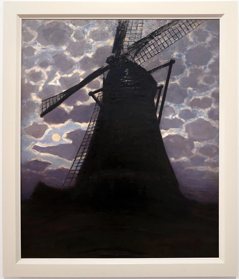 Mulino di sera - 1917, Gemeentemuseum Den Haag